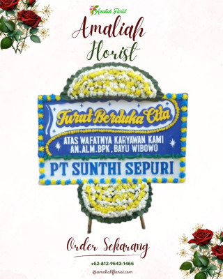 Papan Bunga Duka di Kuala Pesisir