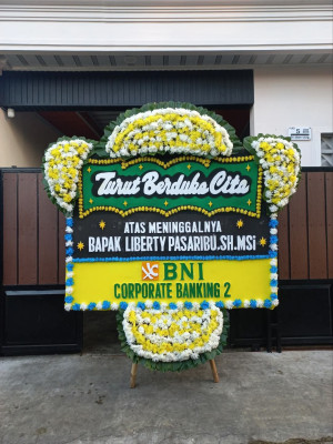 Papan Bunga Duka di Kuala Pesisir