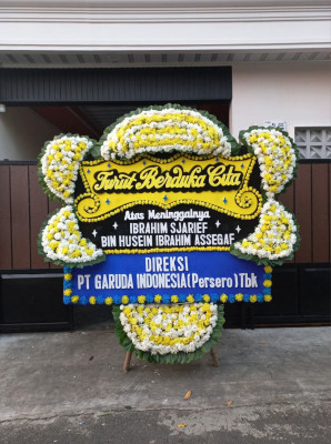 Papan Bunga Duka di Kuala Pesisir