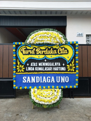 Papan Bunga Duka di Kuala Pesisir